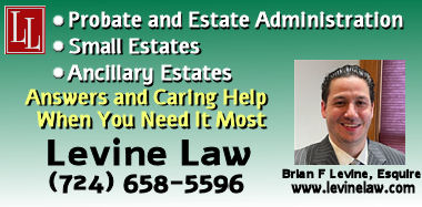 Law Levine, LLC - Estate Attorney in Altoona PA for Probate Estate Administration including small estates and ancillary estates